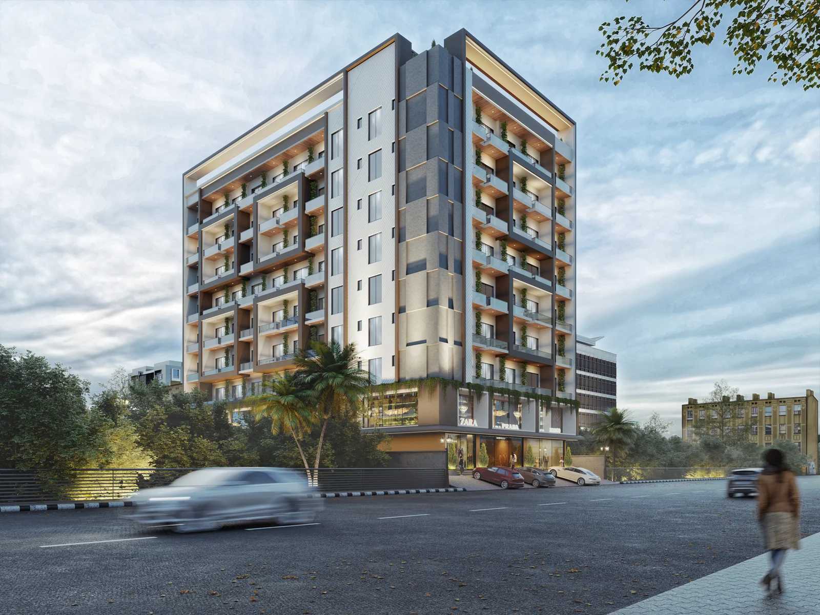 Satguru Elevation View 1