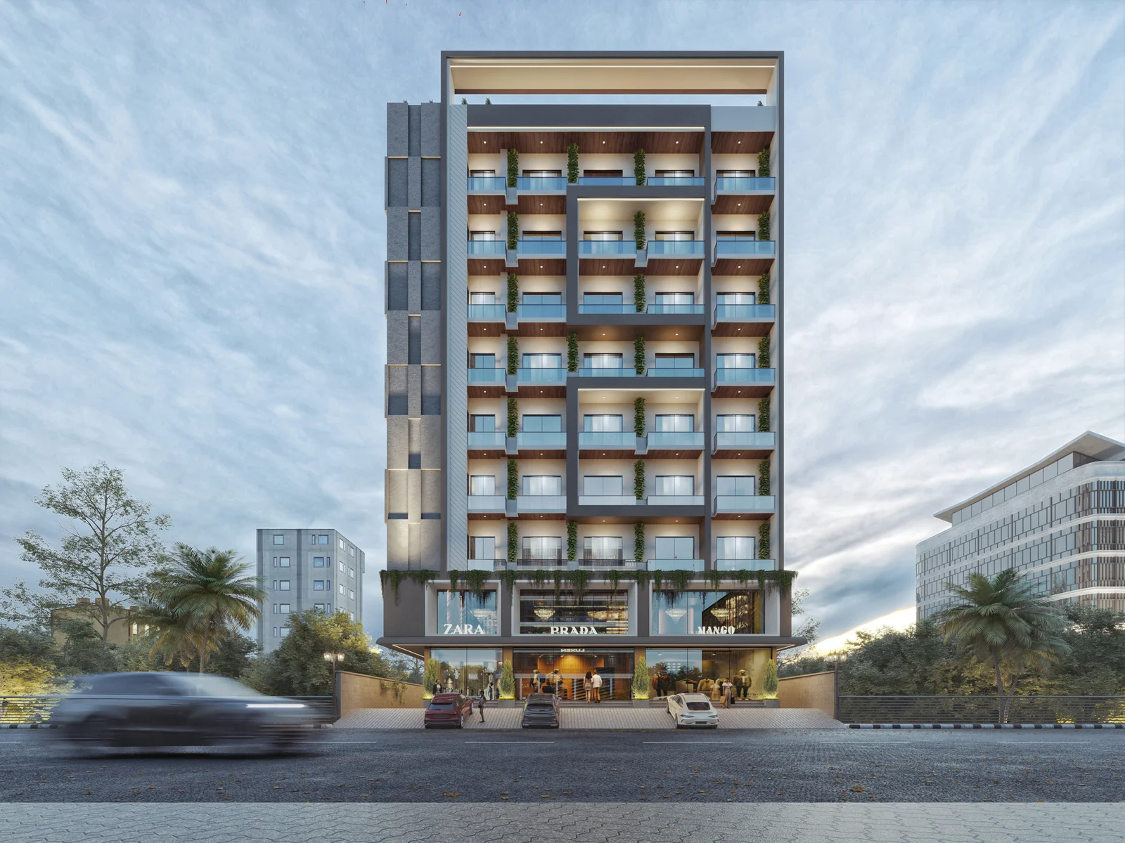 Satguru Elevation View 2